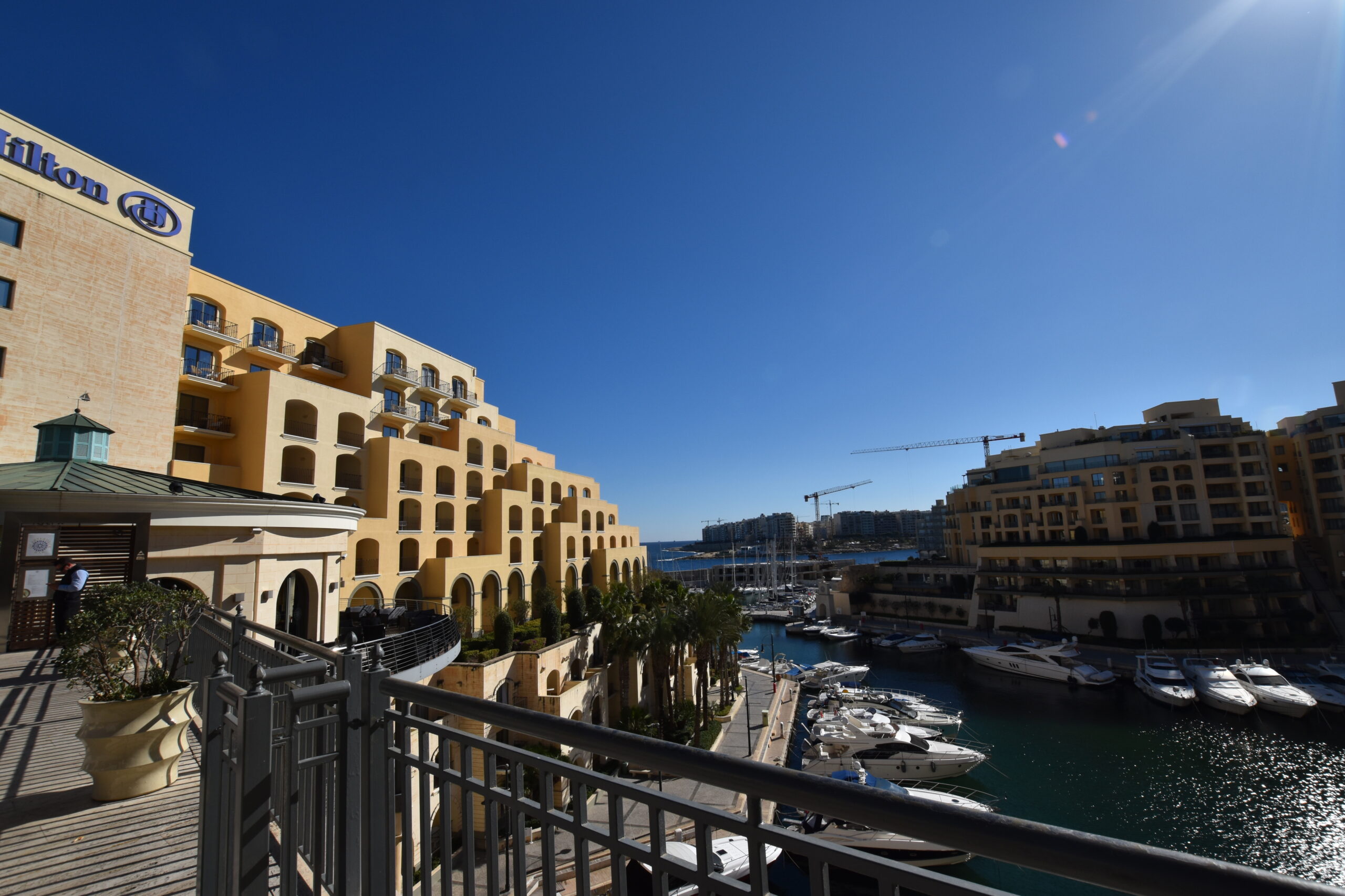 Portomaso and Hilton Malta